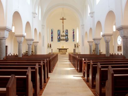 Schuster Innenausbau aus Salach – Restauration der Katholischen Kirche St. Margaretha in Salach Klein